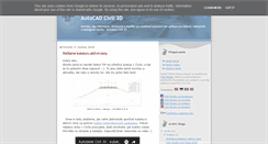 Desktop Screenshot of civil3d.cz