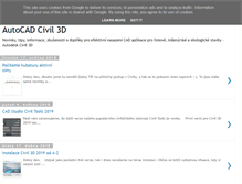 Tablet Screenshot of civil3d.cz